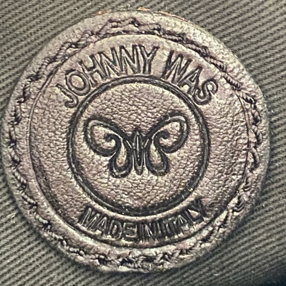 Johnny Was Woven Leather Crossbody - Picture 9 of 11